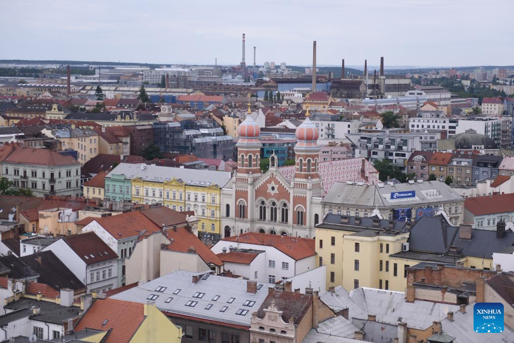 City view of Pilsen, Czech Republic