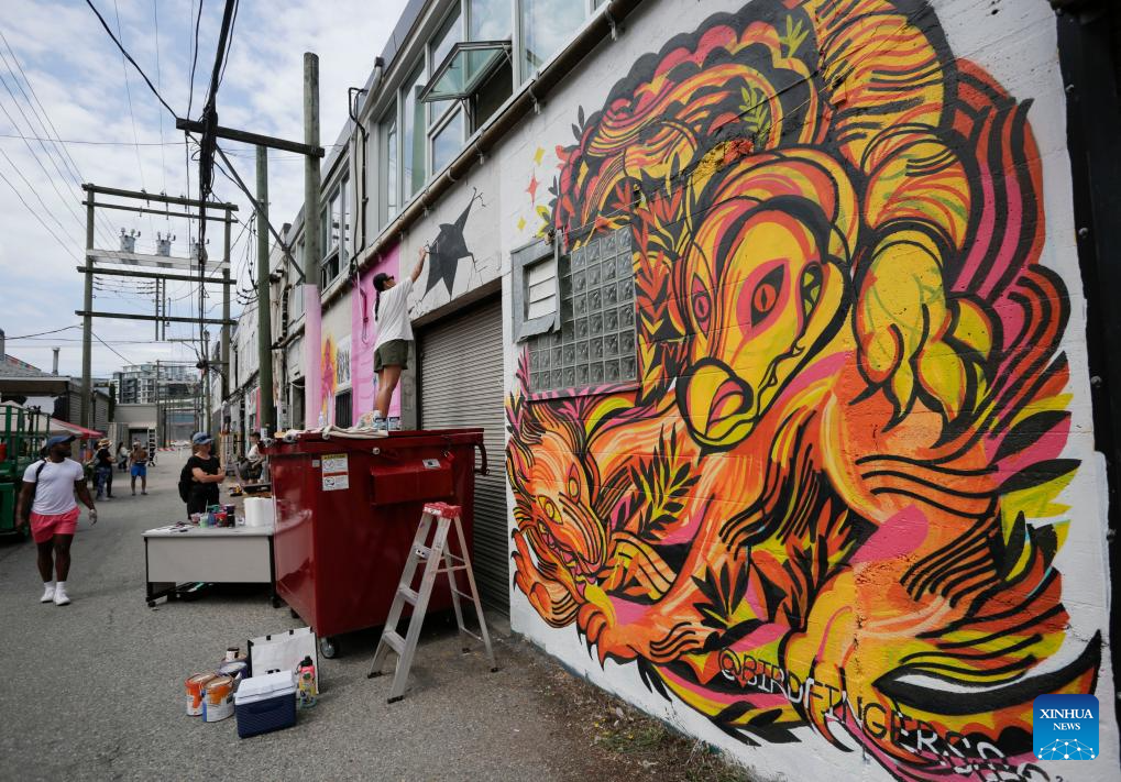 Mural festival held in Vancouver