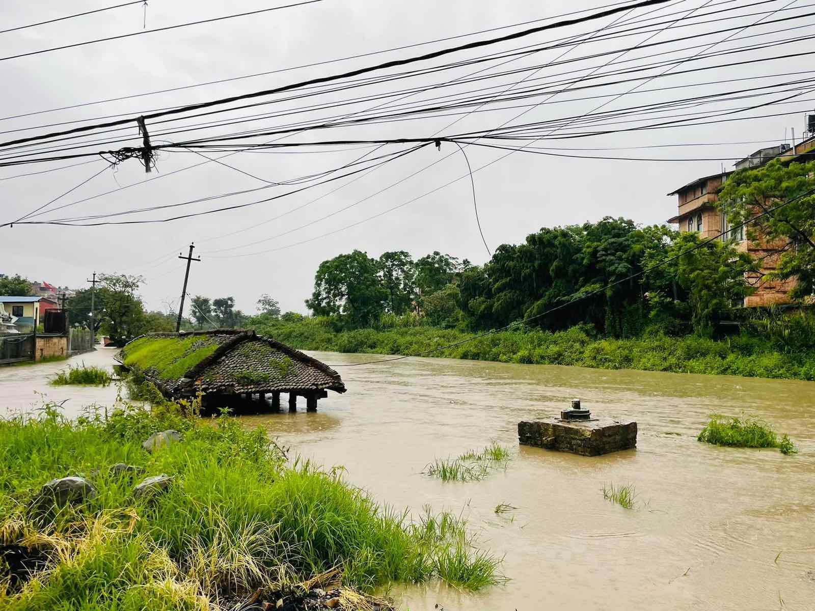 Glimpses of Flood in Bhaktapur