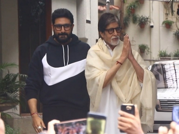 Indian actor Amitabh fulfills his Sunday ritual