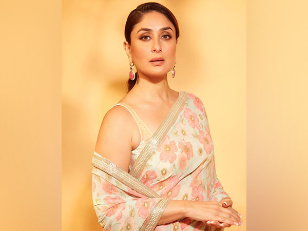 Indian actor Kareena blossoms like a flower in saree