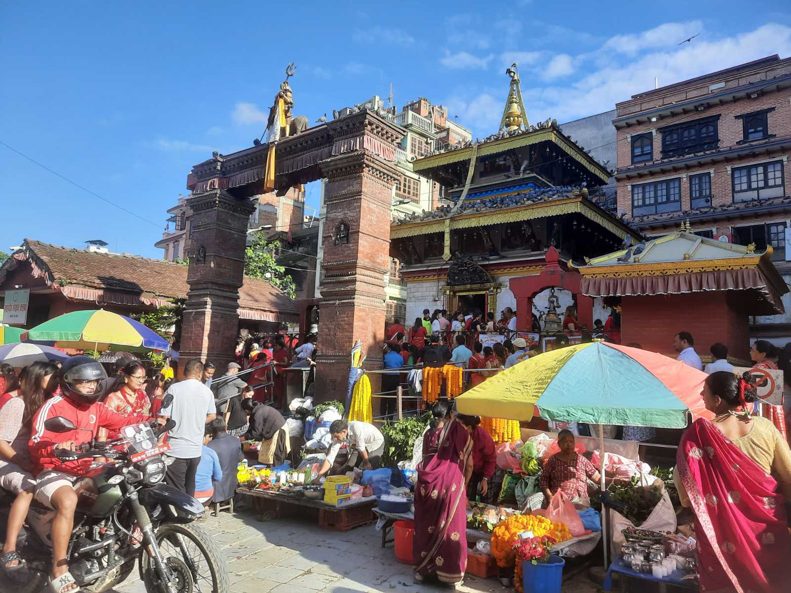 Glimpses of Haritalika Teej Festival in Hanuman dhoka  Pashupatinath