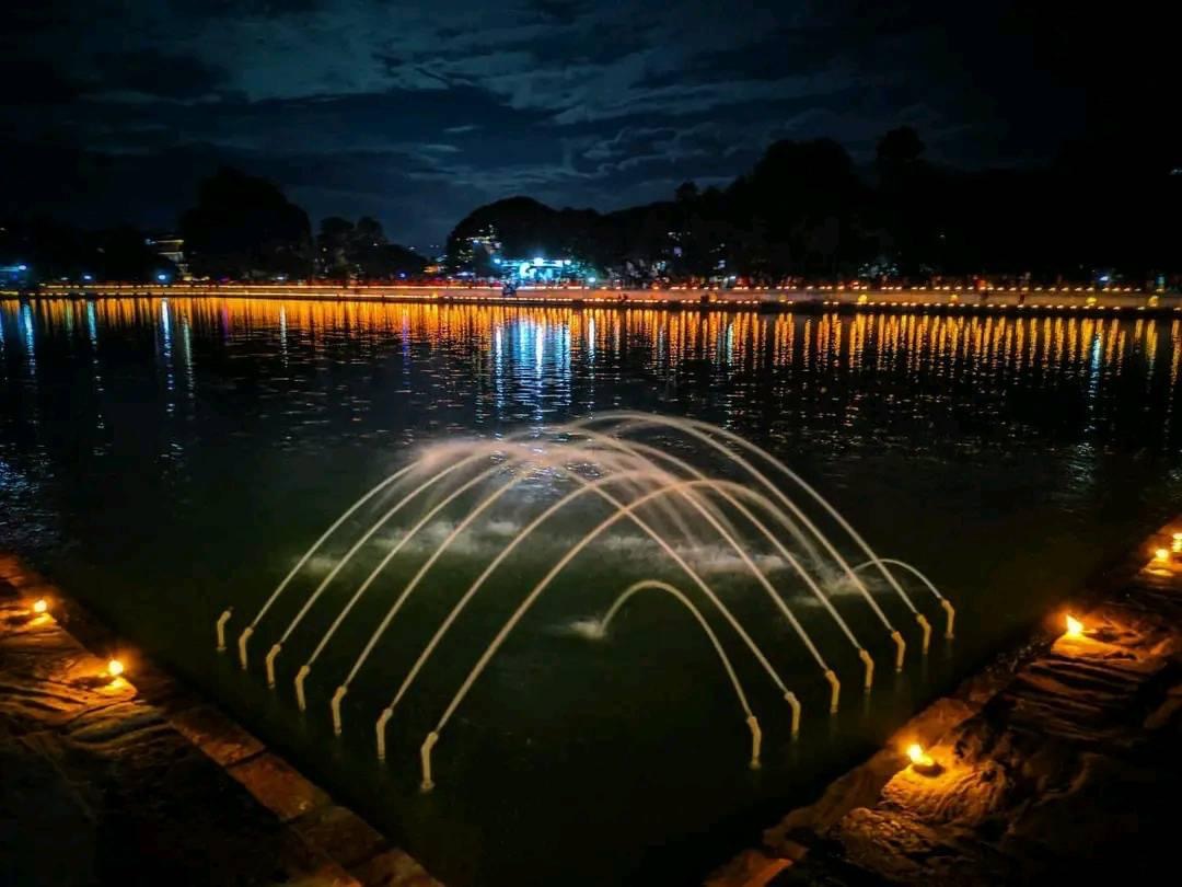 Glimpses of Diwali in Ta:Pukhu (Siddha Pokhari) of Bhaktapur