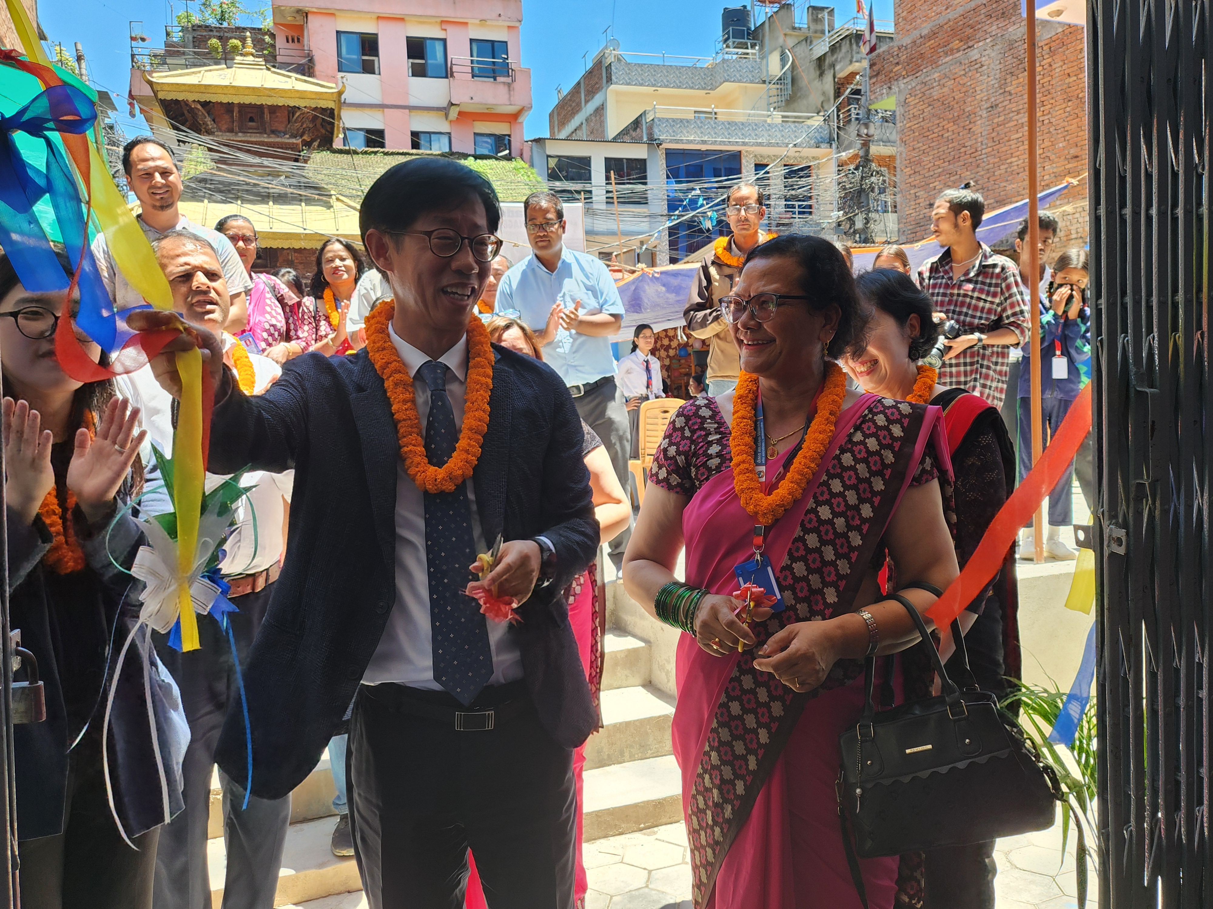 KOICA volunteers supported Schools in Banepa and  Lalitpur