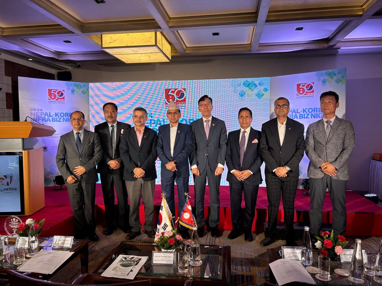 Nepal-Korea Infra Biz Night 2024 held in Kathmandu