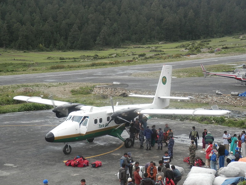 Flight resumed after five days in Humla