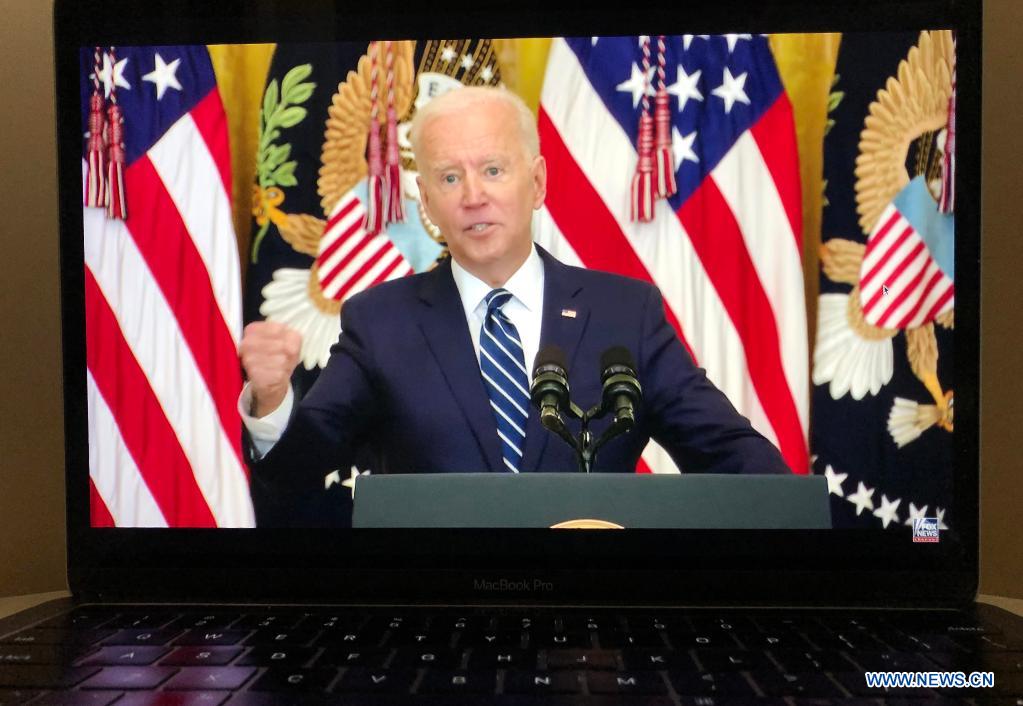 Biden announces new goal of 200 mln vaccine doses in 100 days