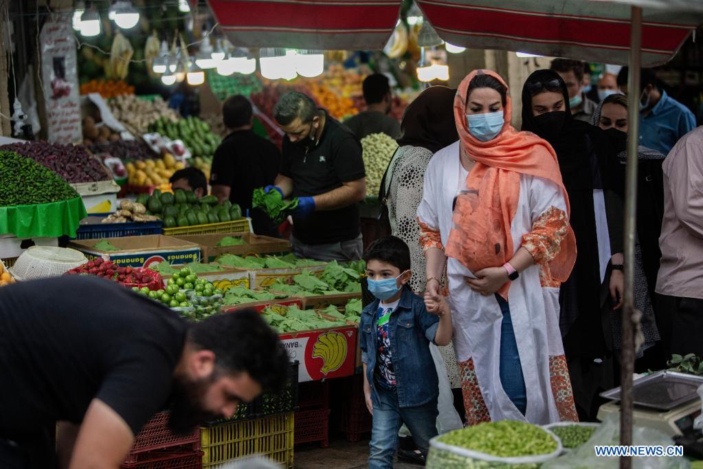 People prepare for Eid al-Fitr