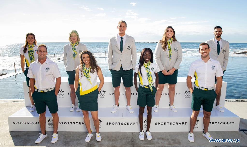 Australian Olympic team unveils official opening ceremony uniforms for Tokyo