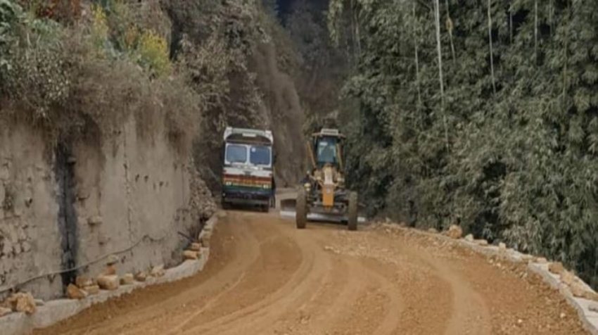 Decade into construction, Bhaktapur-Nagarkot road yet to be over affecting locals