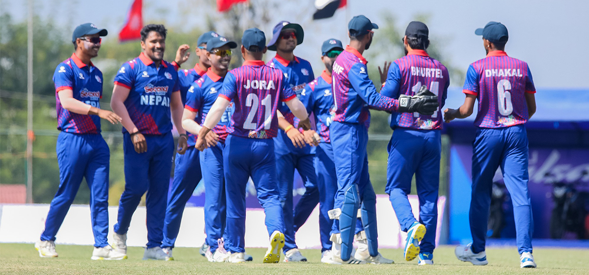 Nepal defeats Hong Kong by six wickets in Triangular T20 Cricket Series