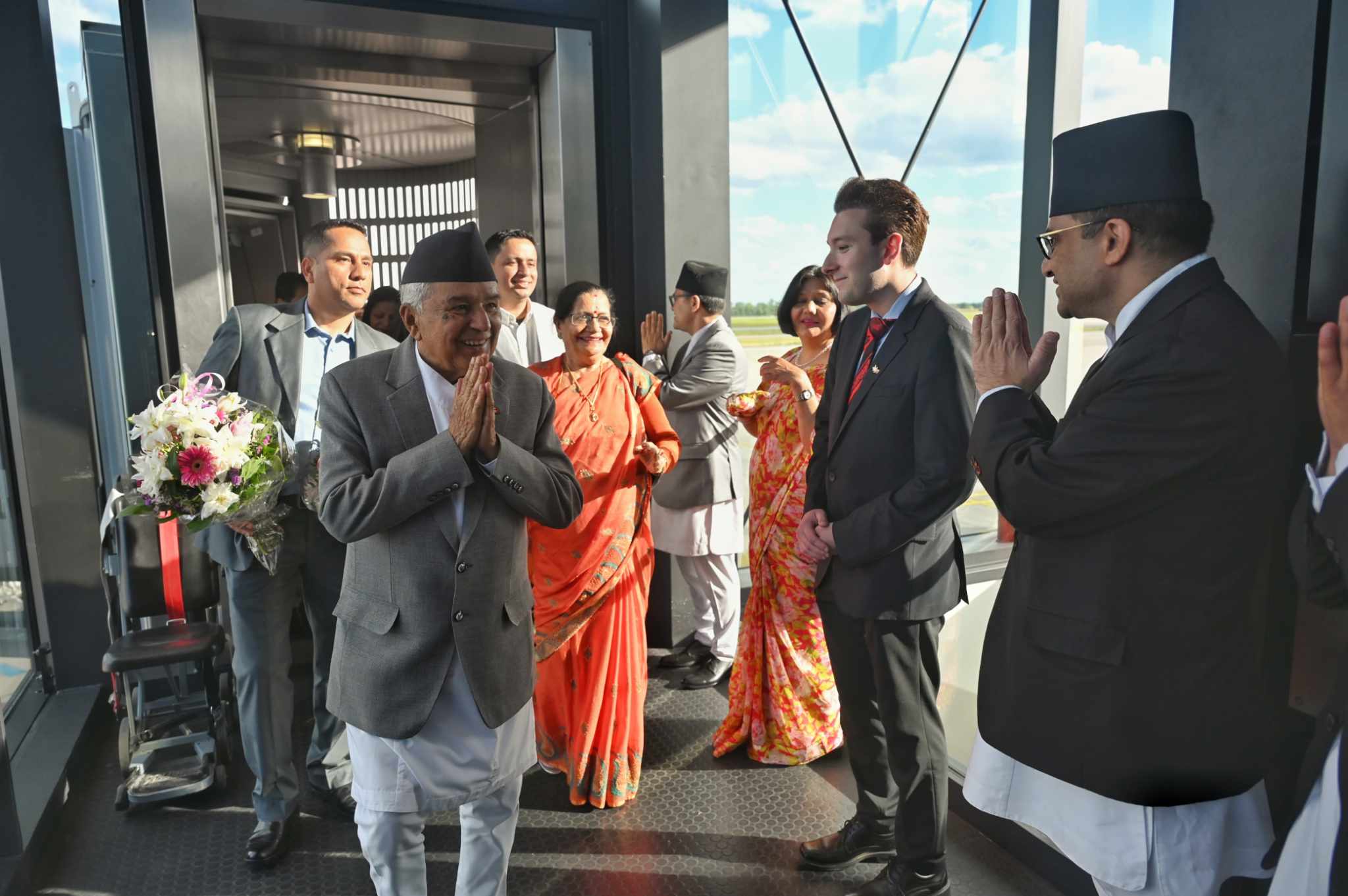 President Paudel in Germany