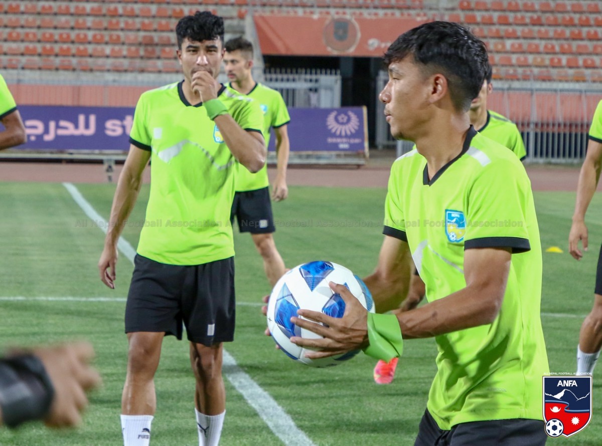 Nepali national football team close camp to kick off in Pokhara from Wednesday