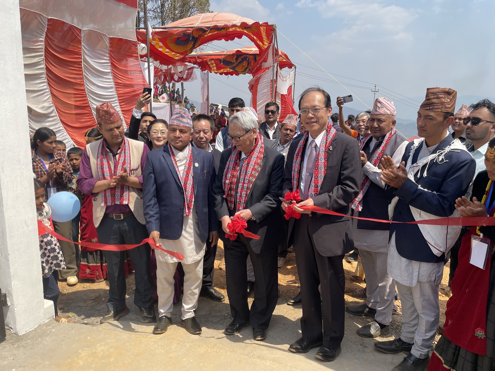 Japan hands over the Community Center for Disaster Prevention