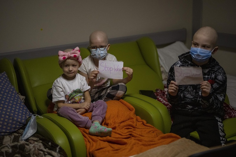 In pics: War doesn’t spare Ukraine’s children