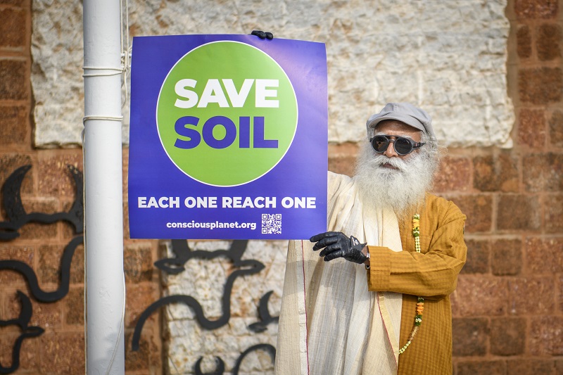 Save Soil Movement: Sadhguru reaches India