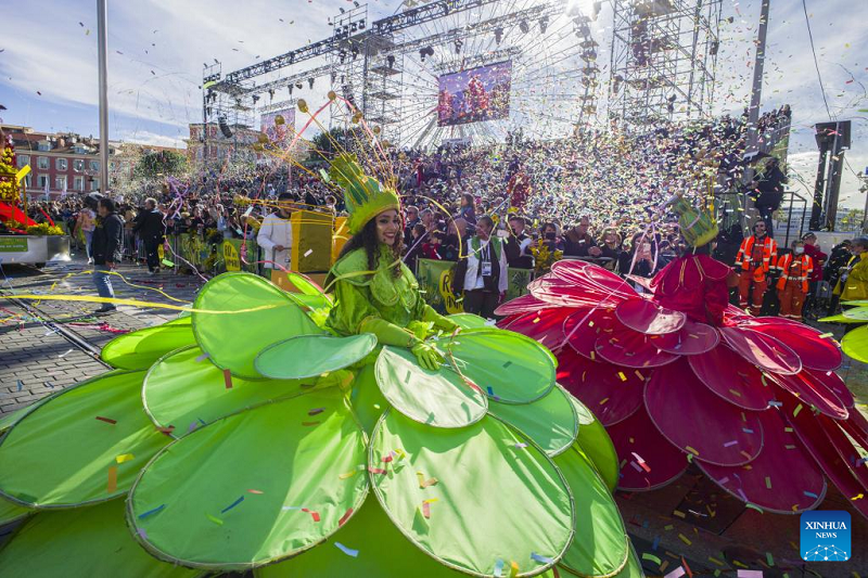 In pics: Battle of Flowers parade of 2022 Nice Carnival