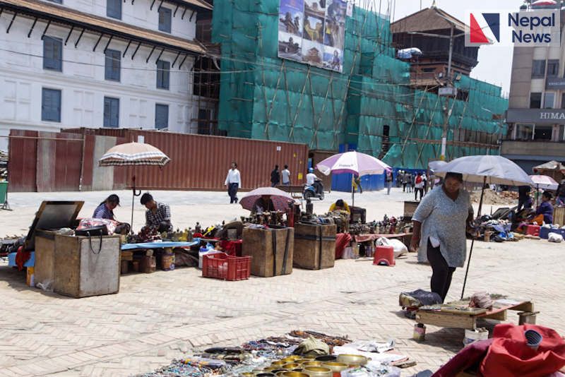 Kathmandu dwellers fighting the scorching heat