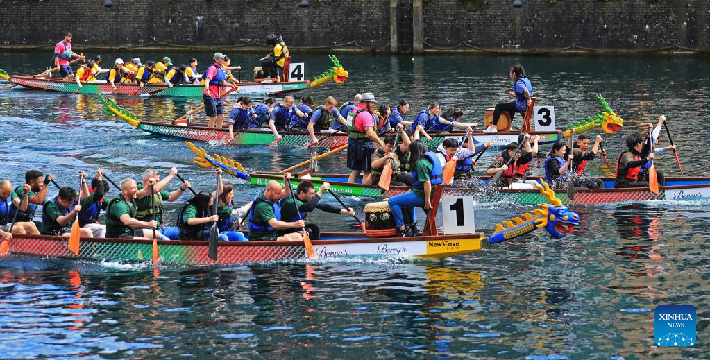 2022 UK Chinese Dragon Boat Festival celebrated