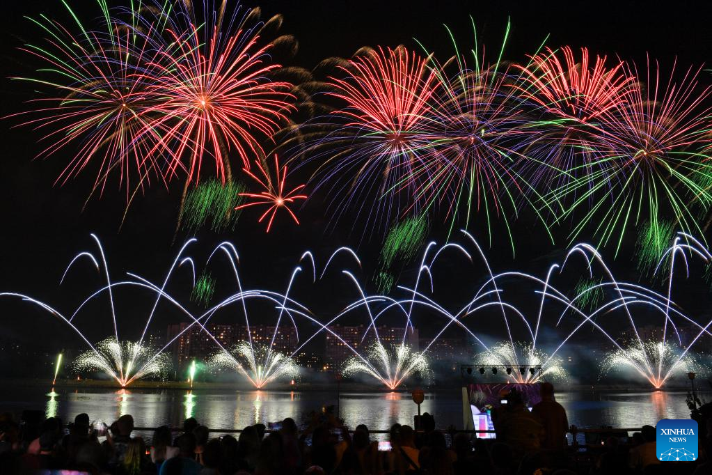 In Pics: Rostec fireworks festival in Moscow, Russia