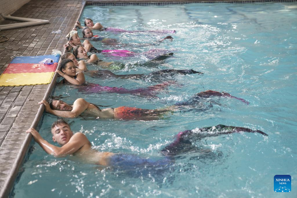 In pics: Mermaid swimming courses gaining popularity