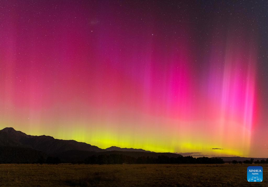 Southern Lights seen from New Zealand