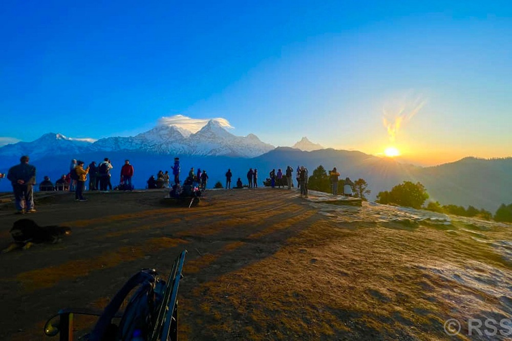 Sunrise captured at Poon Hill & Melamchi