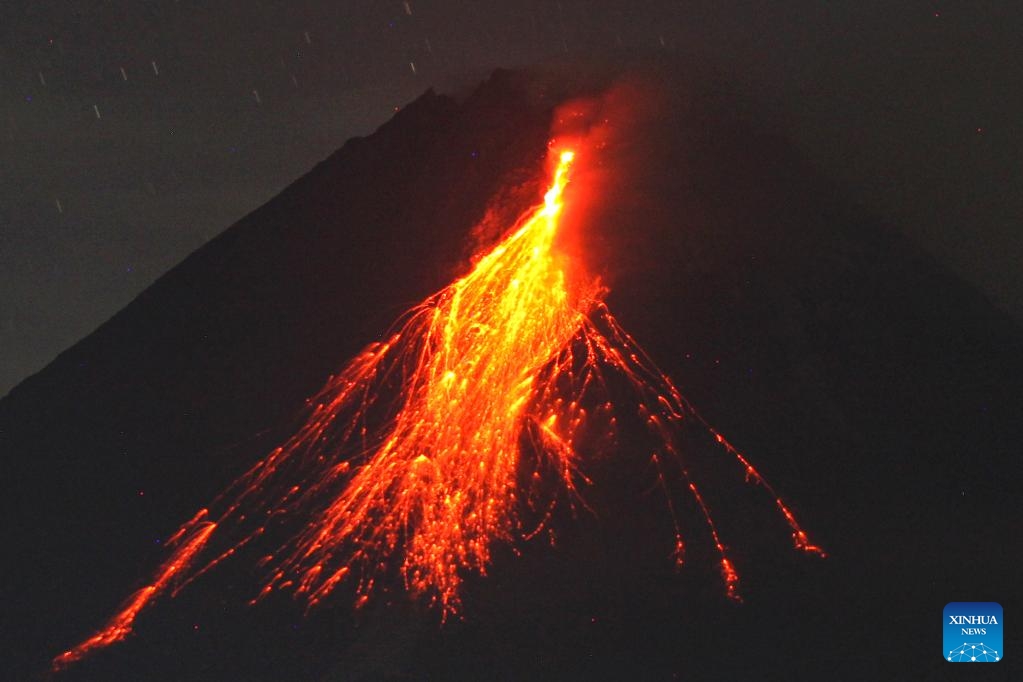 Mount Merapi volcano erupts Indonesia