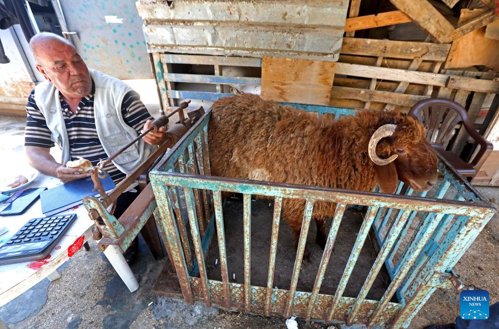 People prepare for Eid al-Adha in Beirut