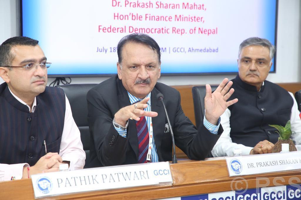 Finance Minister Dr Mahat urges Indian investors to spur investment in Nepal