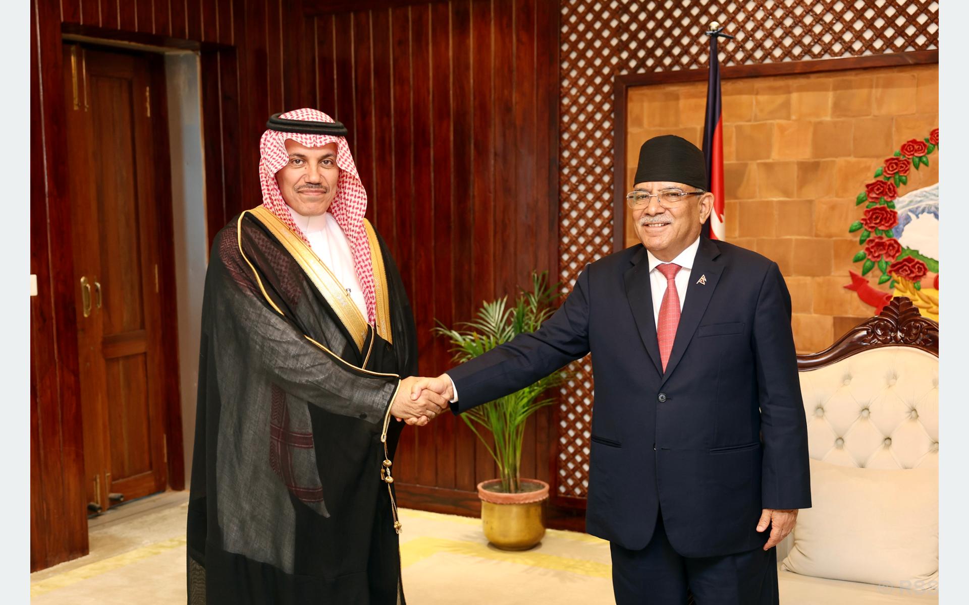 Saudi Arabia’s envoy calls on PM Dahal