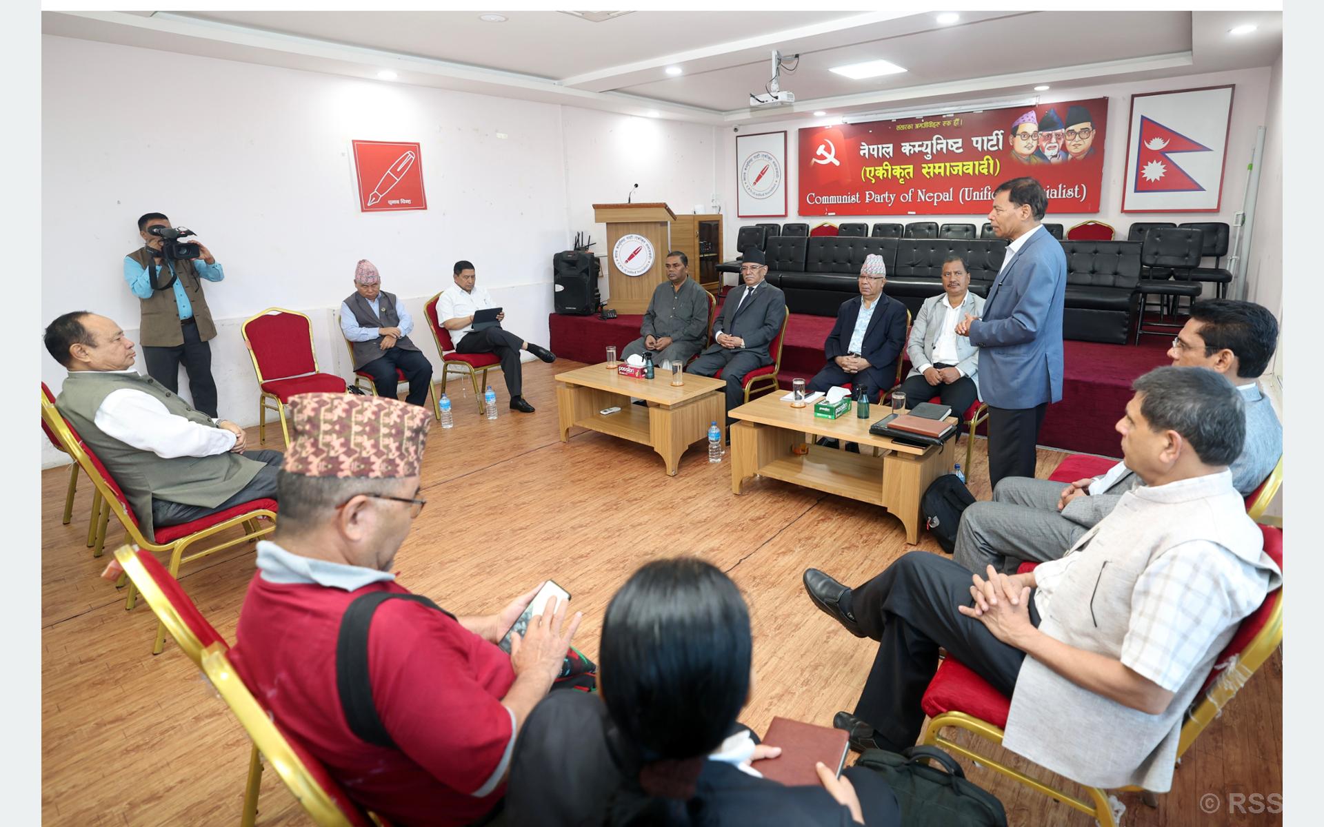 Socialist Front to hold meetings in all seven provinces