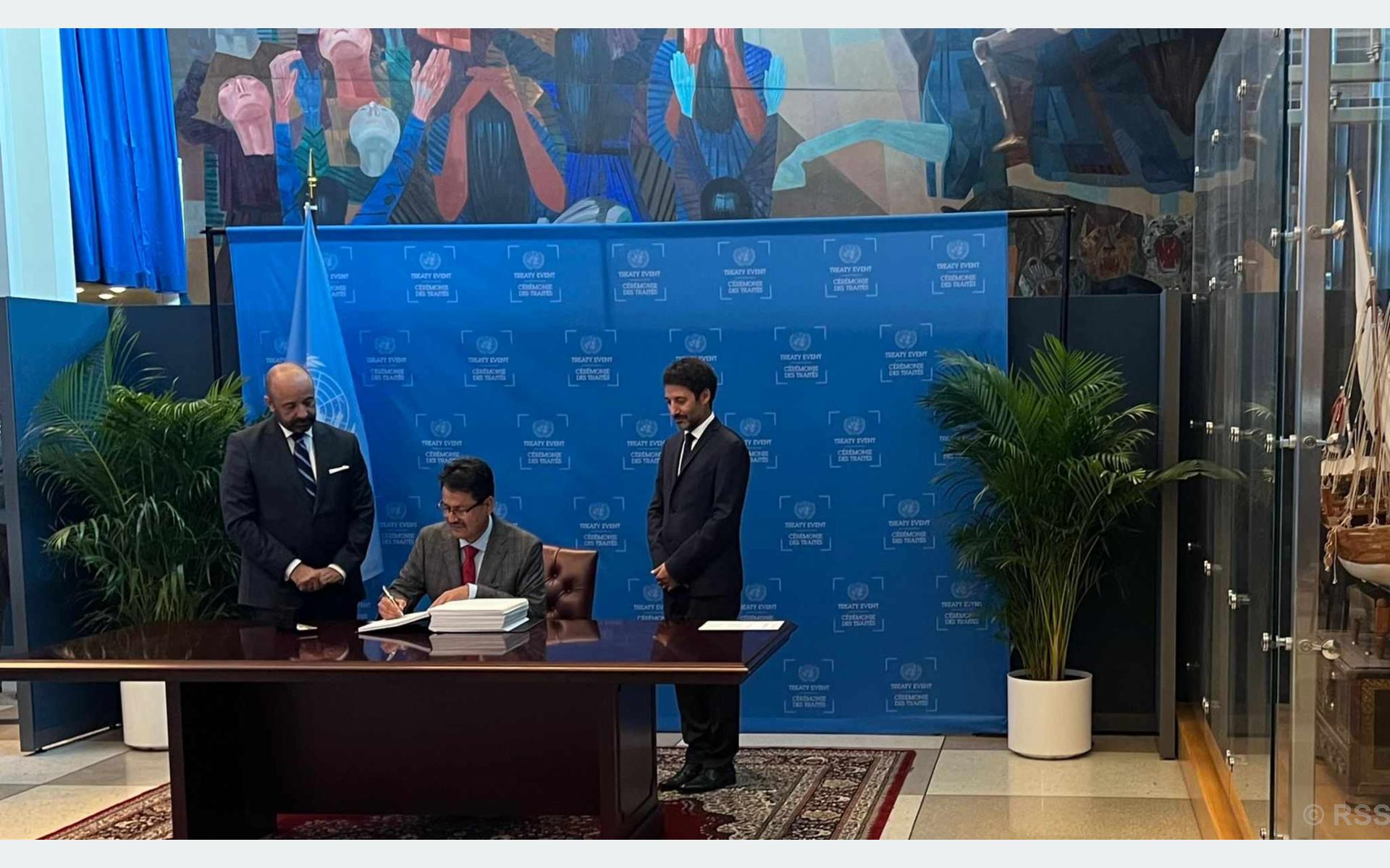 Nepal ratifies BBNJ Treaty