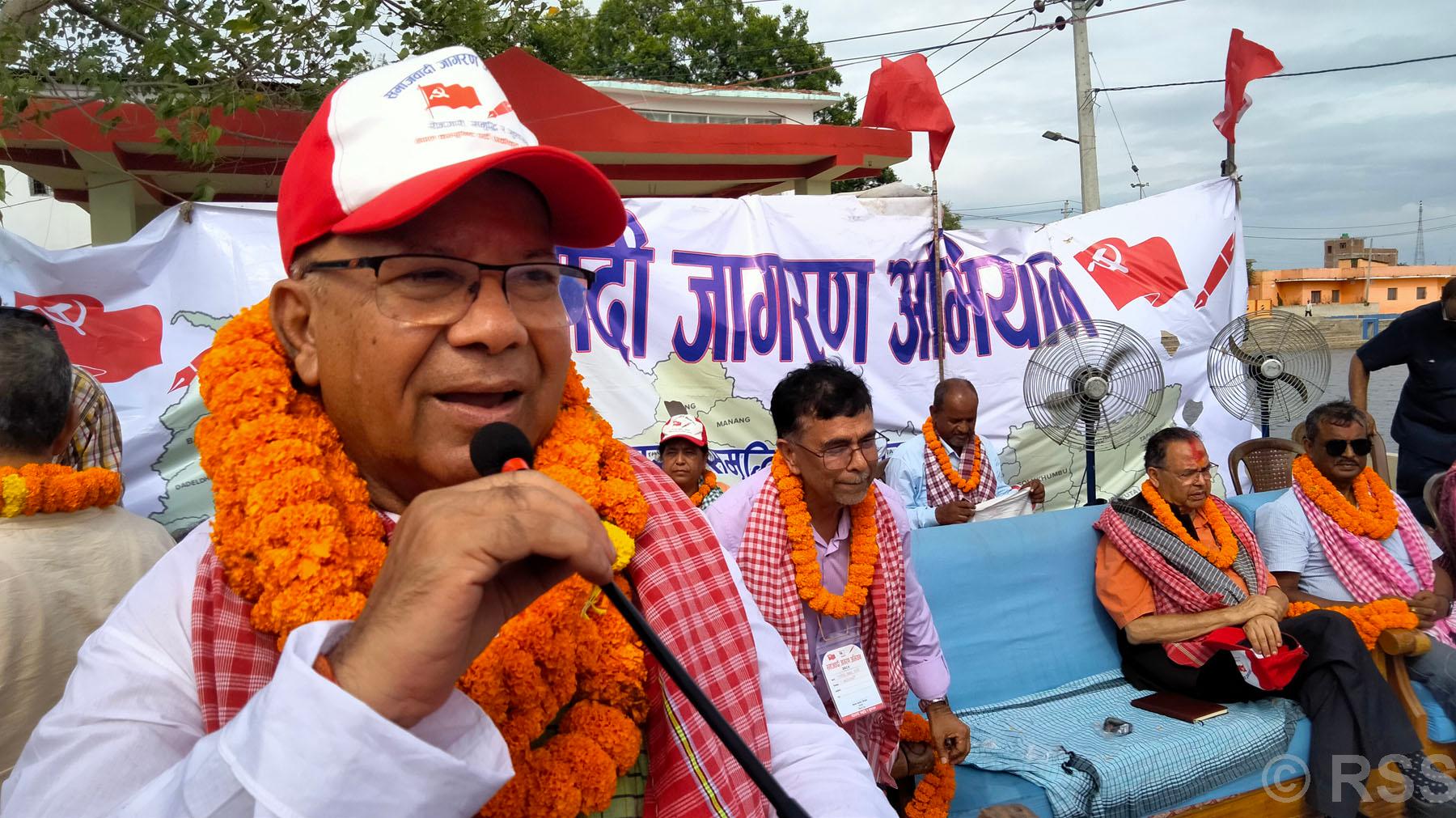 Leader Nepal insists on institutionalisation of good governance, justice