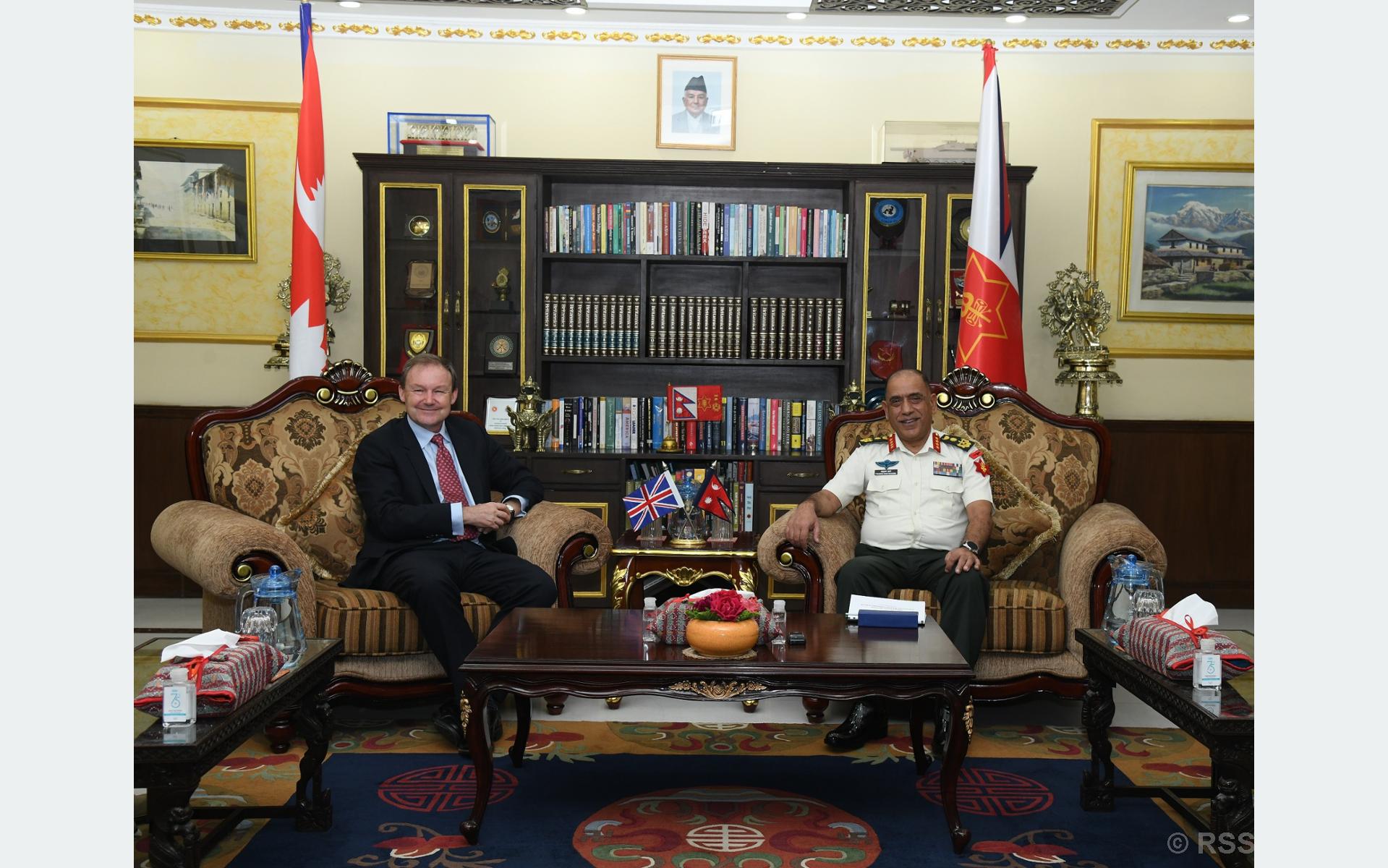 British Envoy Meets CoAS Sharma