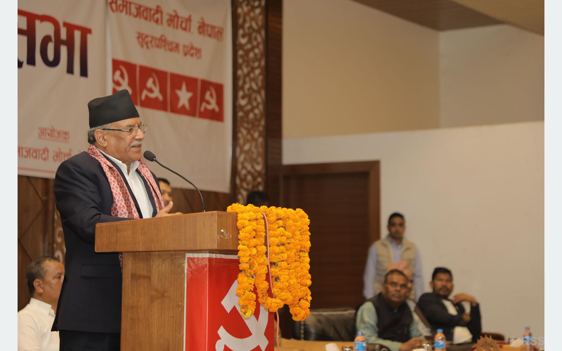 Need to defeat those trying to reverse the transformation: PM Dahal