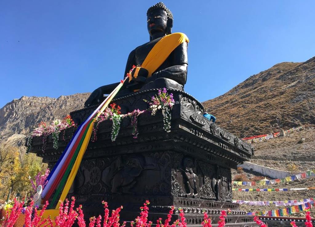 35-feet tall Buddha statue constructed in Muktinath