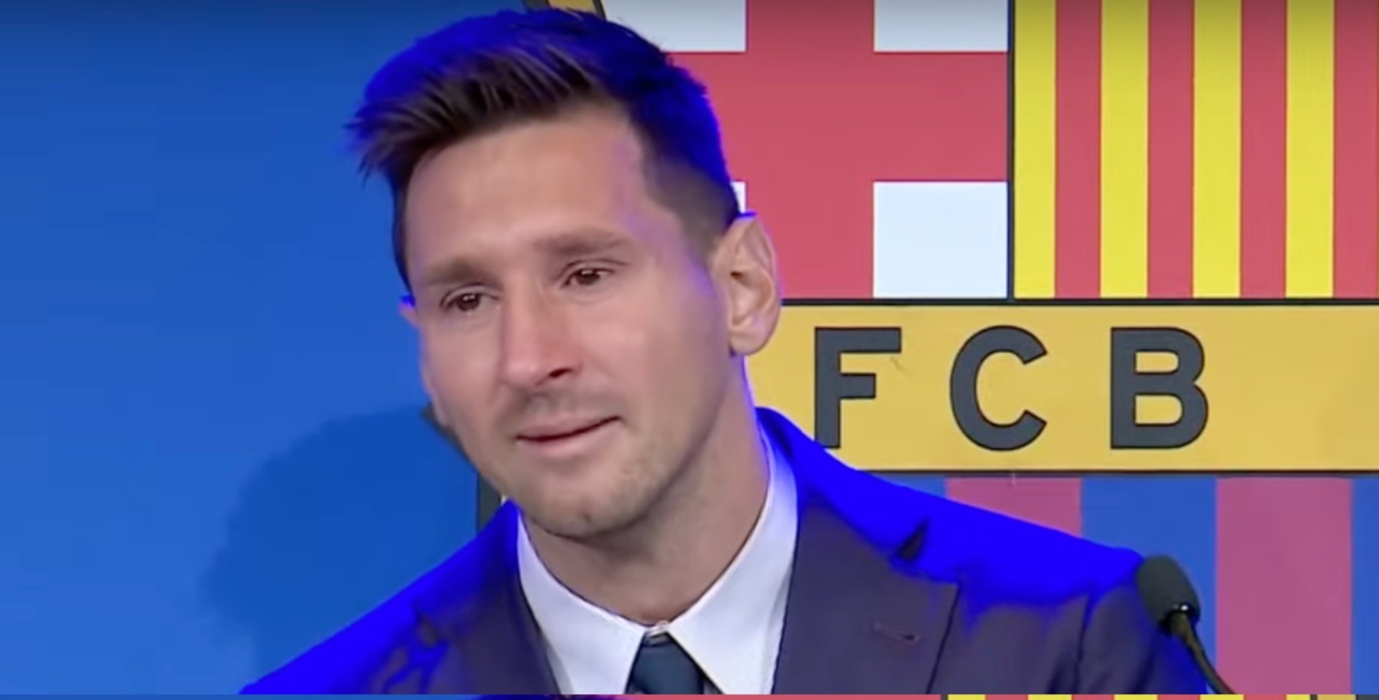 Emotional Messi says he wasn’t prepared to leave Barcelona