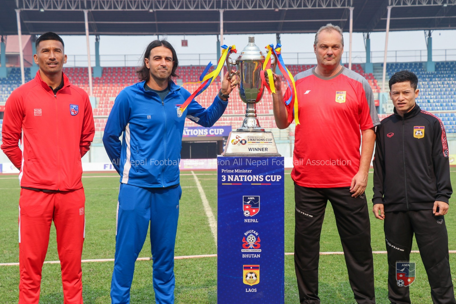 Football final between Nepal and Laos today