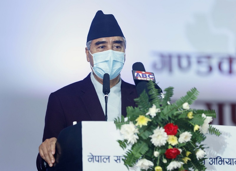 PM Deuba visiting disaster-hit areas in the east