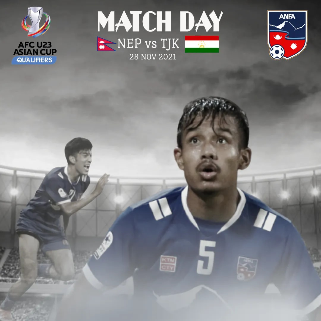 Asian Cup qualifiers: Nepal VS Tajikistan today