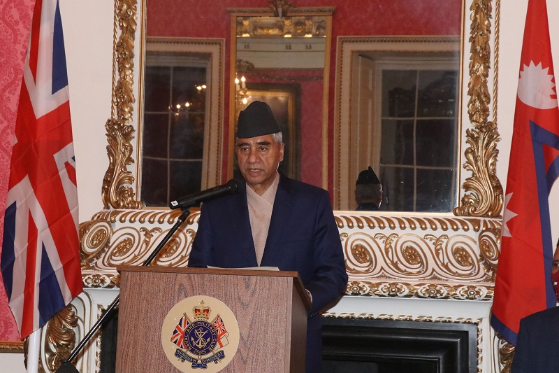 The UK is Nepal’s oldest friend: PM Deuba