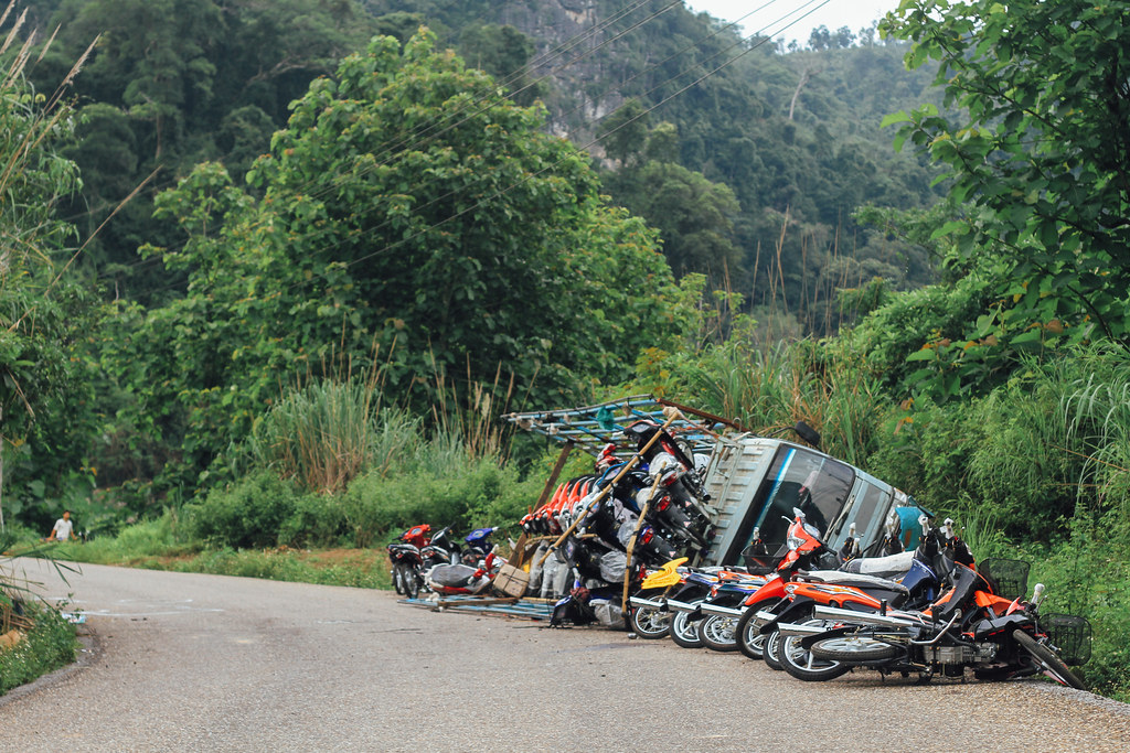 Motorcyclist killed in truck crash