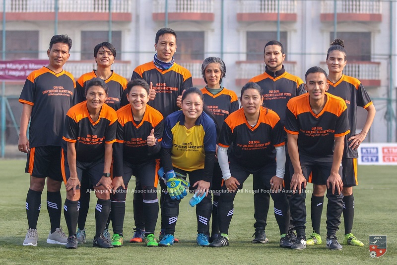 Football match calling an end to VAW