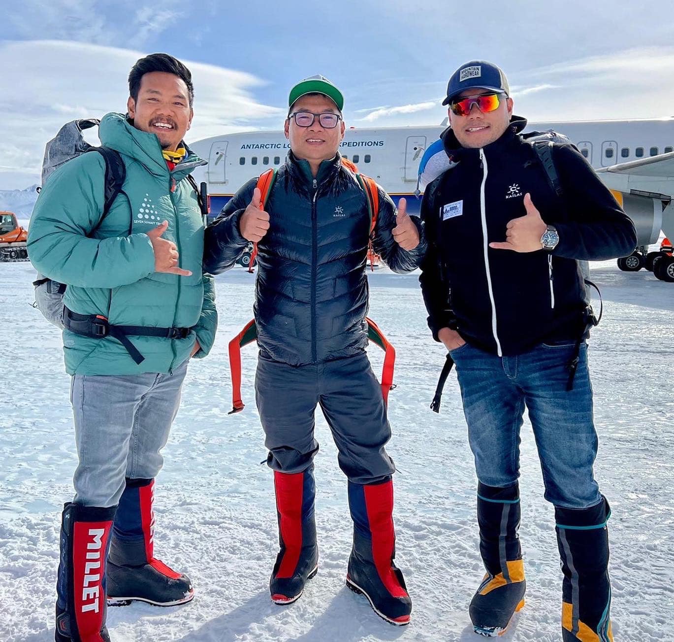 3 Nepali siblings ascent Mount Vinson in Antarctica