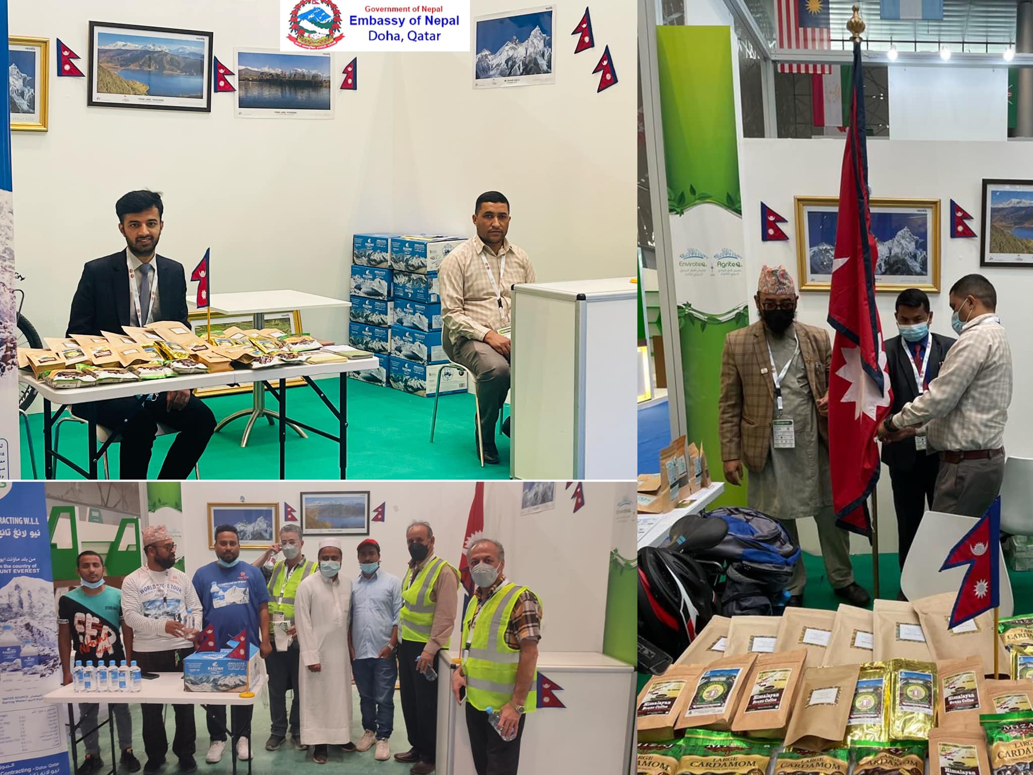 Nepalese representation in Doha exhibition