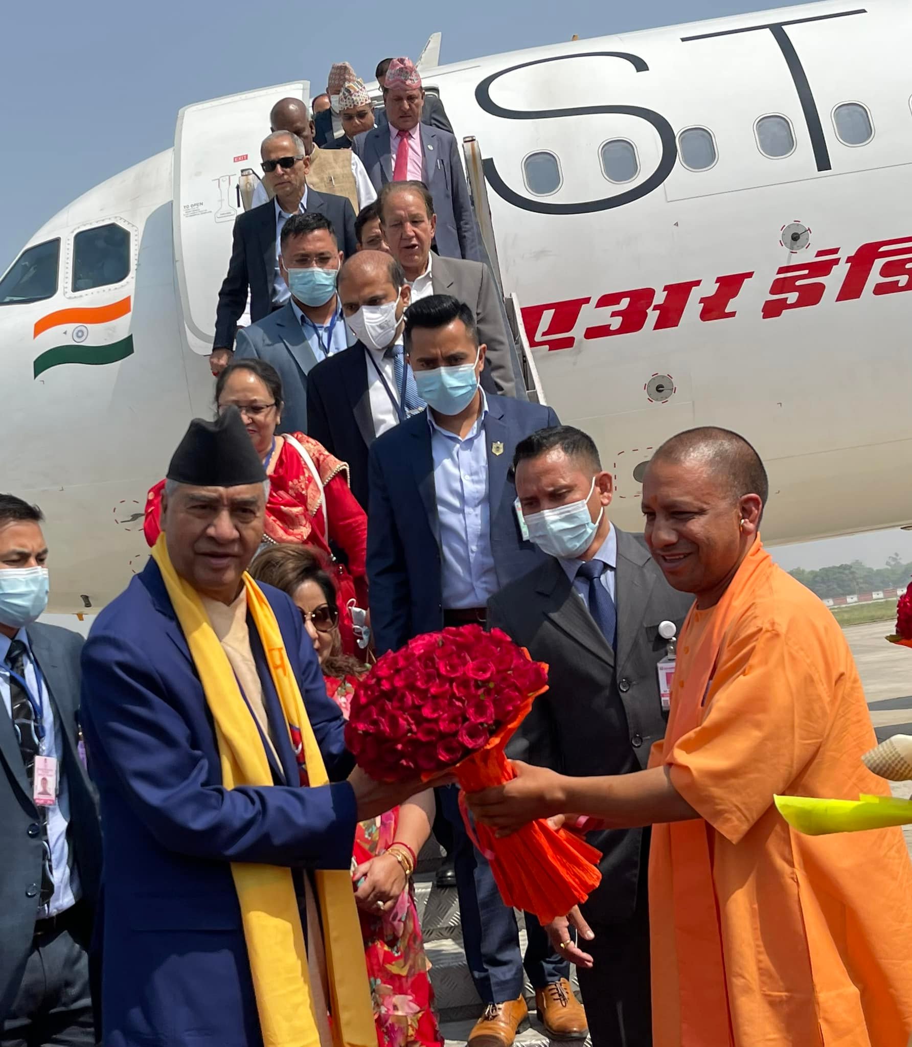 Prime Minister Deuba in Varanasi