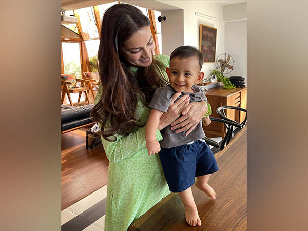 Dia Mirza’s son calls her ‘mamma’ for the first time