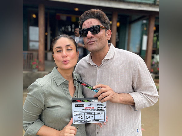 Kareena teaches co-star Jaideep how to pout