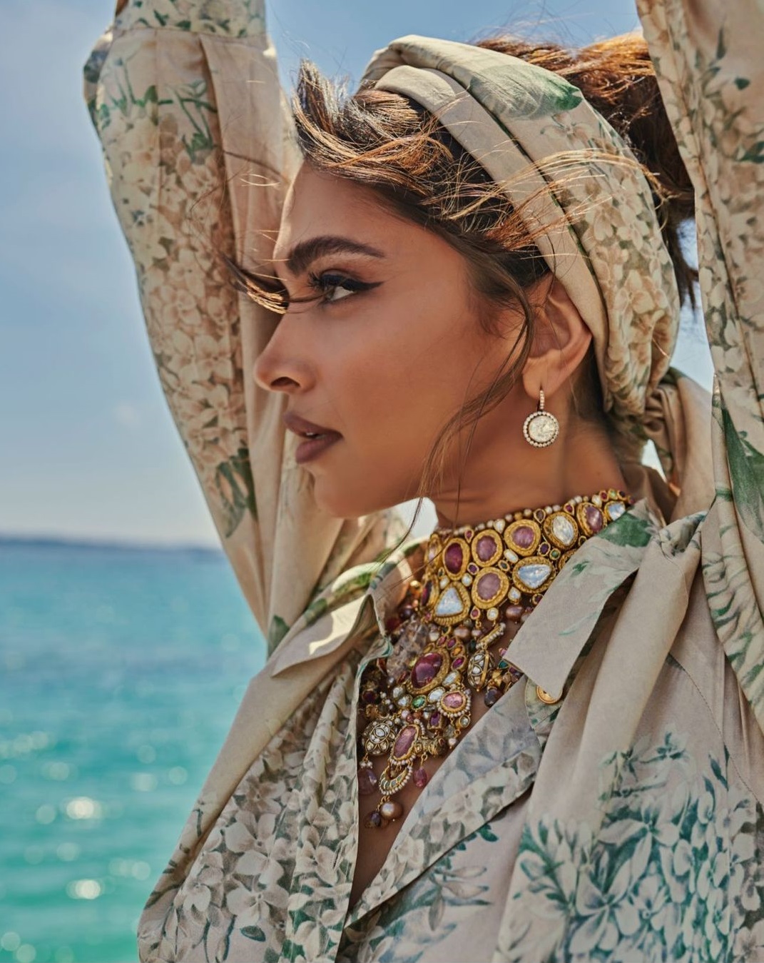 Deepika Padukone slays in Sabyasachi’s outfit